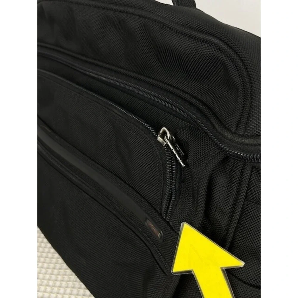 Tumi Alpha Expandable Laptop Bag Briefcase Black‎ 26176D4